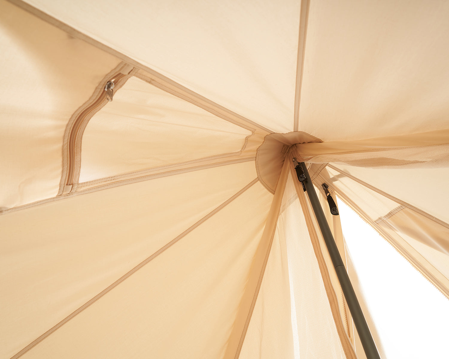 Jarnvid 8 Glamping Tent - 8 m² | 4 person | Sandshell