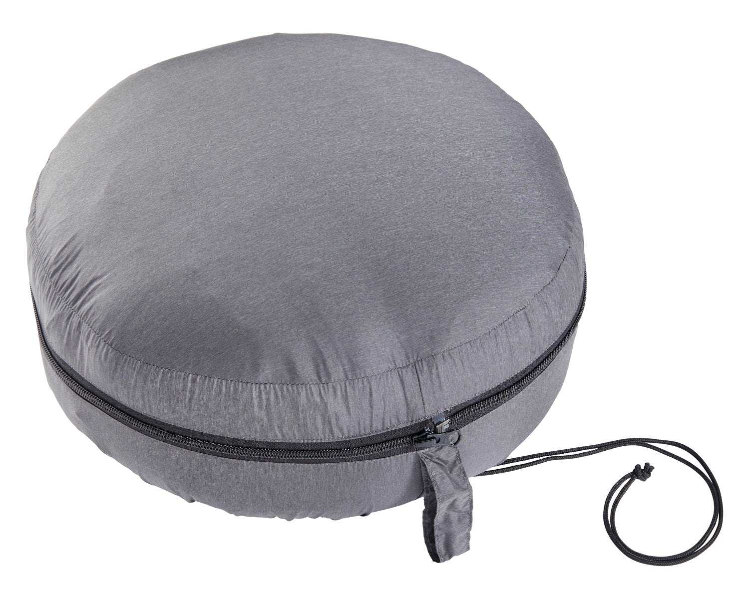 Kiby Packable Down Travel Blanket - Black/Cranberry Red