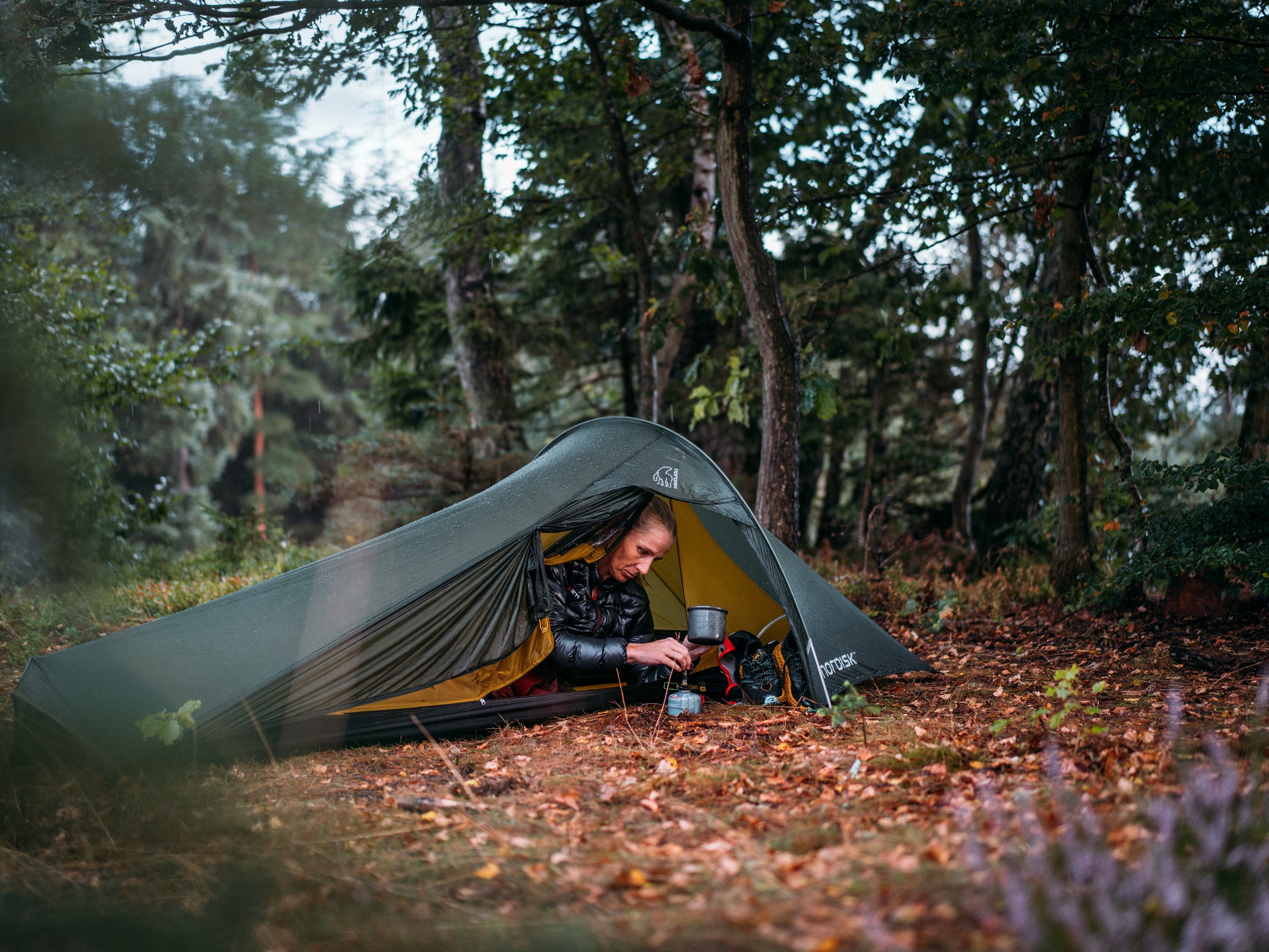 Lofoten 1 ULW Tent - 1 person | Forest Green