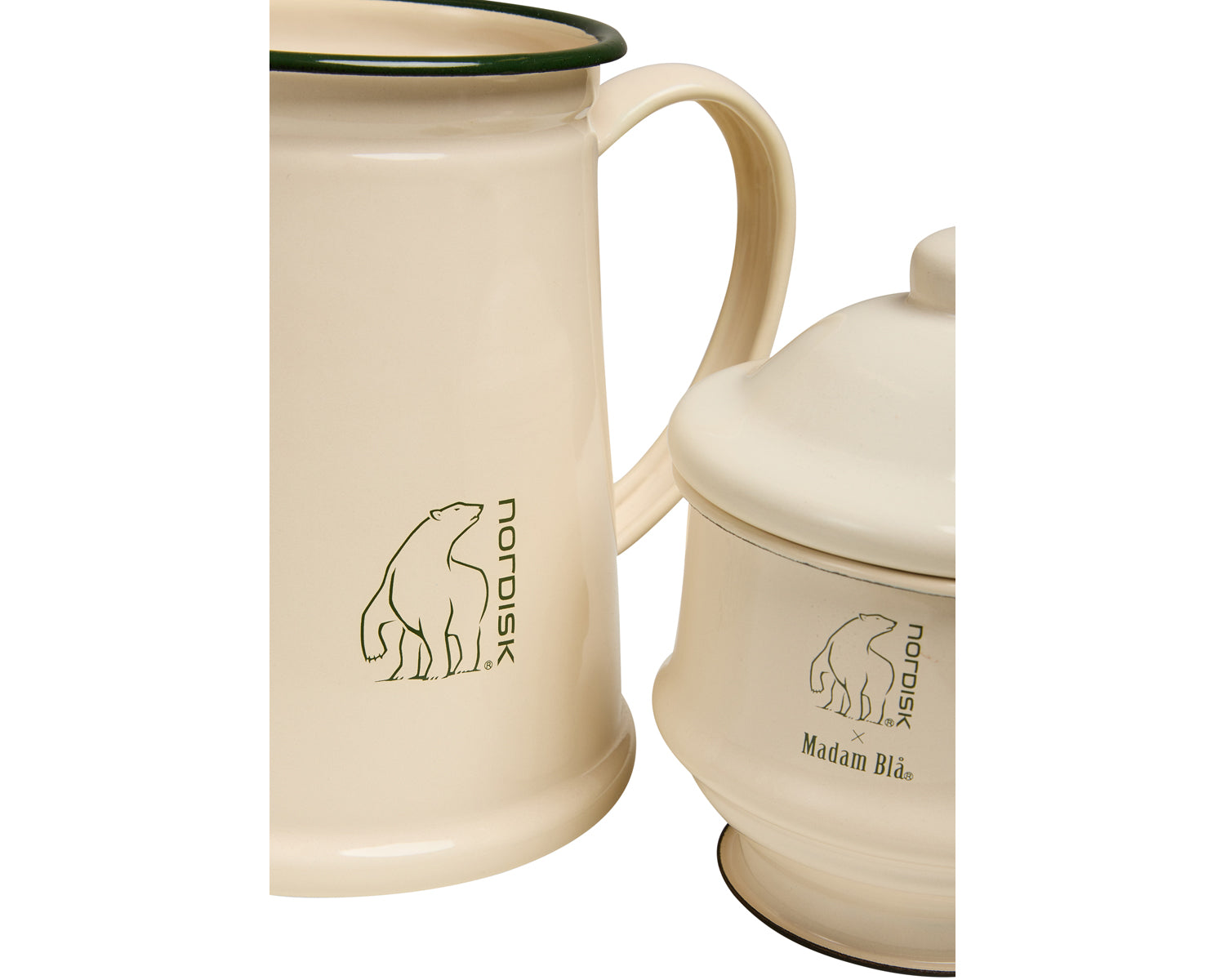 Madam Blå Coffee Pot - Cream