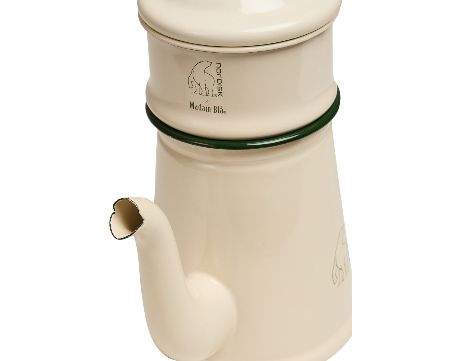 Madam Blå Coffee Pot - Cream