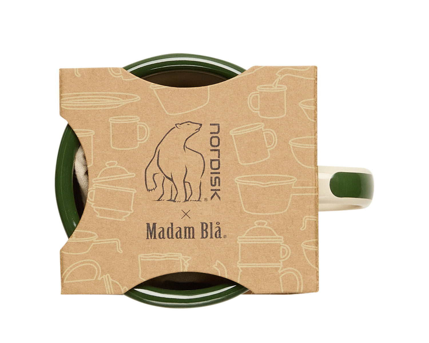 Madam Blå Cup 350ml - Sky Blue