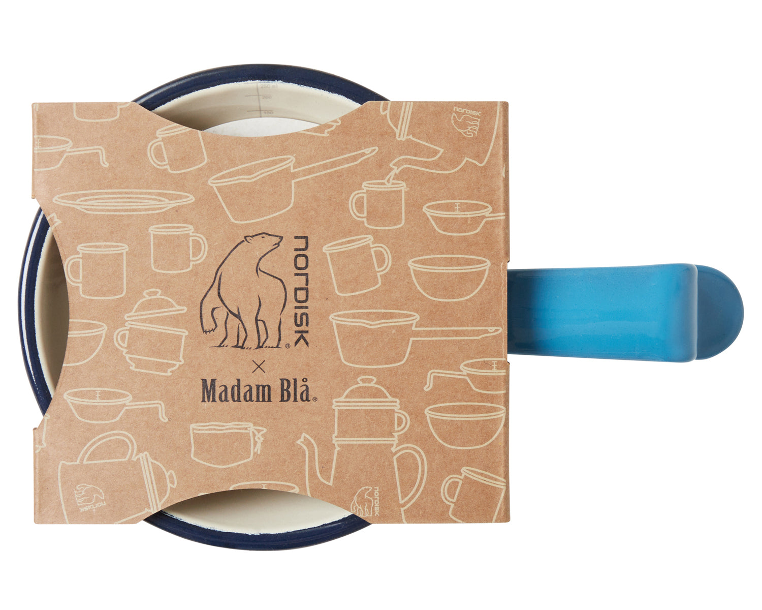 Madam Blå Measure Cup - Sky Blue