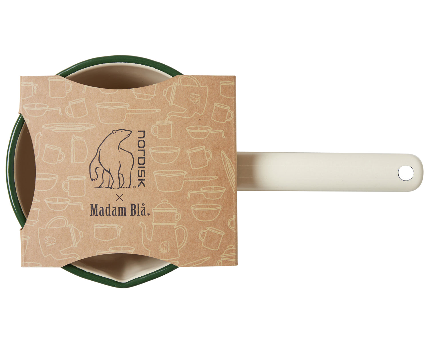 Madam Blå Saucepan - Cream