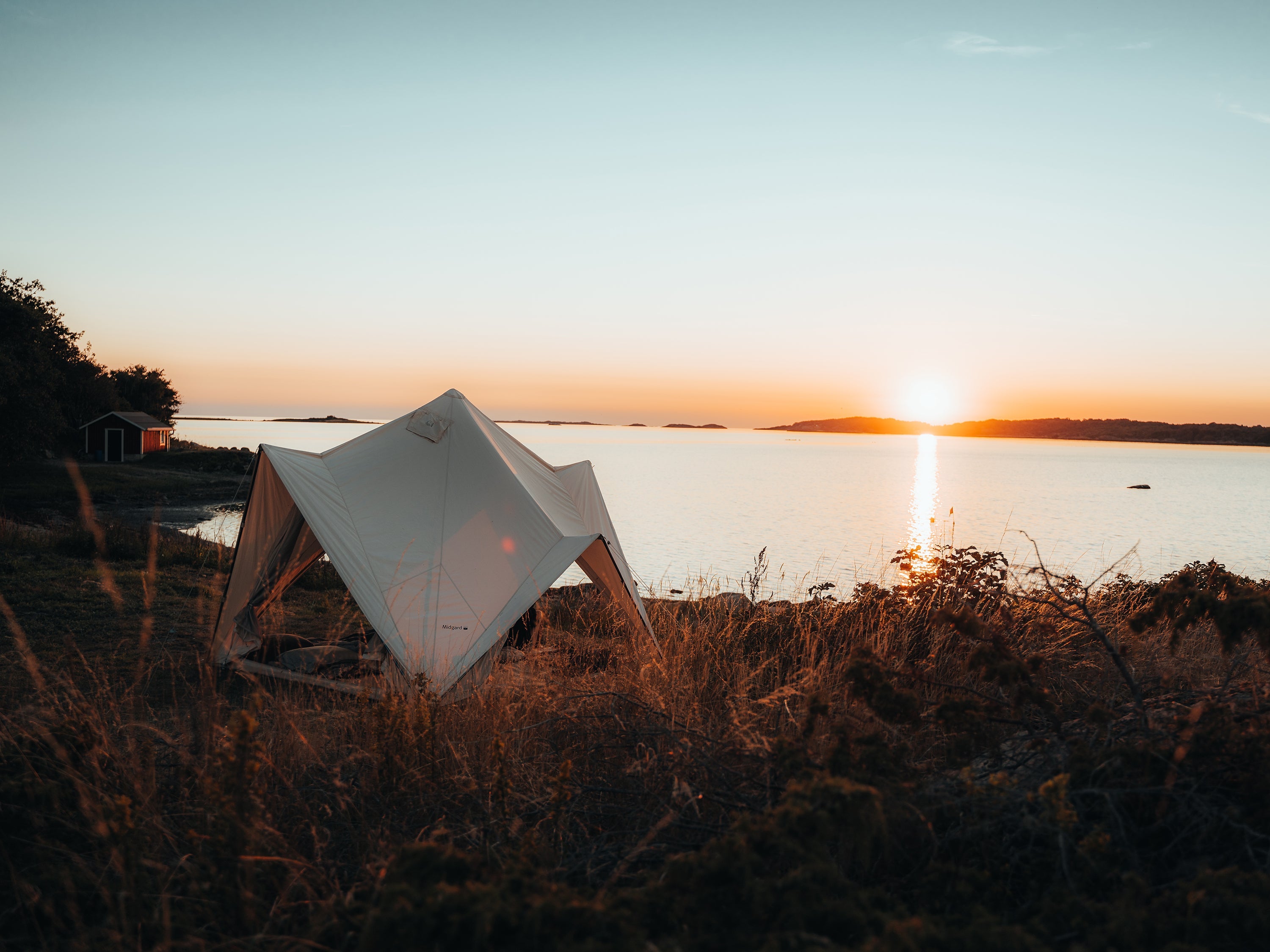Midgard 9.2 Glamping Tent - 9.2 m² | 6 person | Sandshell