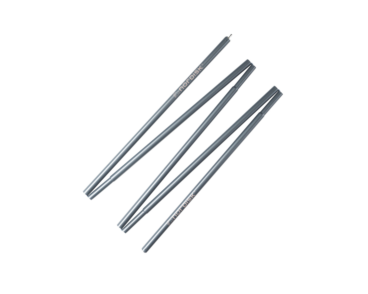 Midgard 9.2/20 - Large Entrance Pole Set (4 pcs) - Steel/Gunmetal Grey