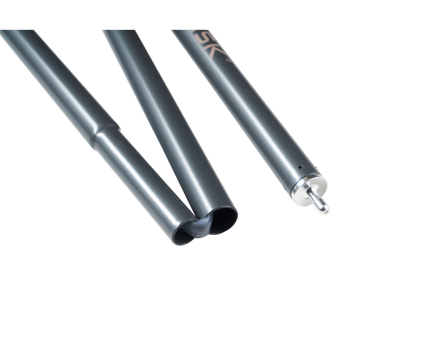 Midgard 9.2/20 - Large Entrance Pole Set (4 pcs) - Steel/Gunmetal Grey