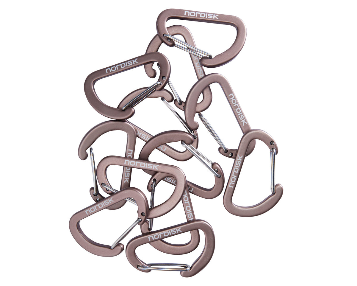 Mini Hooks (12 pcs) - Dachshund Chocolate