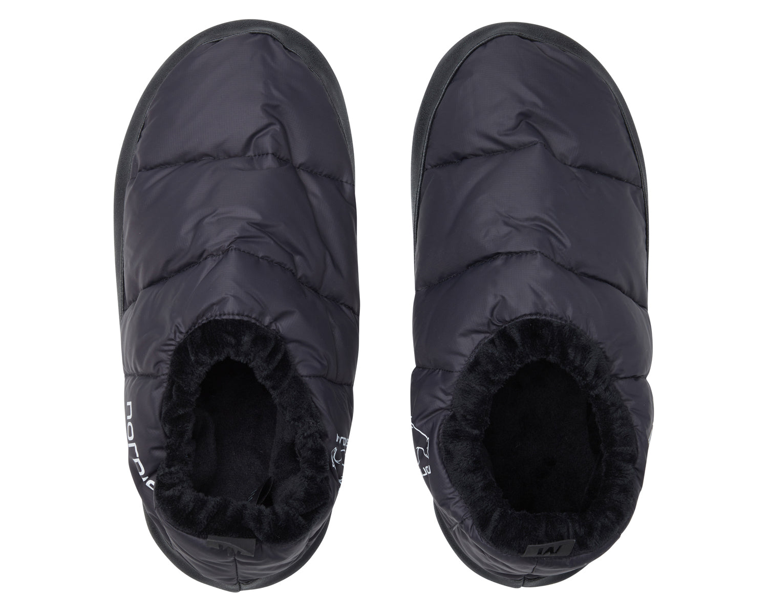 Mos Down Slippers - Black