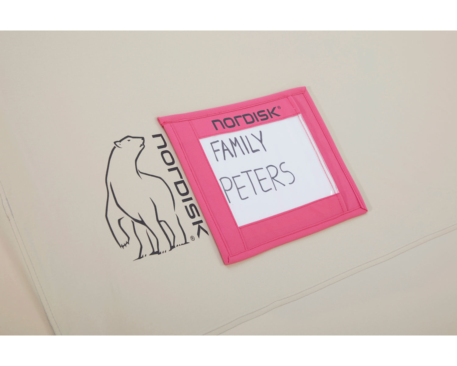 Name Boards (2 pcs) - Azalea Cherry Pink