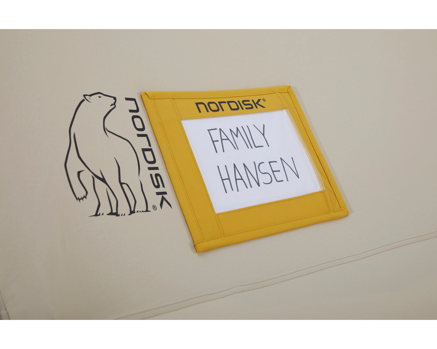 Name Boards (2 pcs) - Mustard Yellow