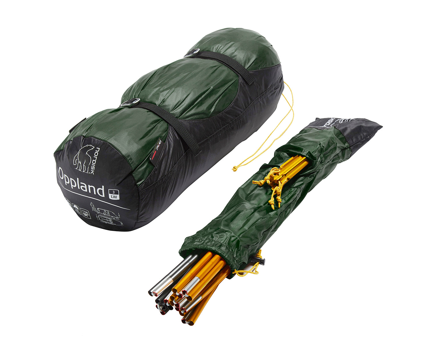 Oppland 3 LW Tent - 3 person | Forest Green