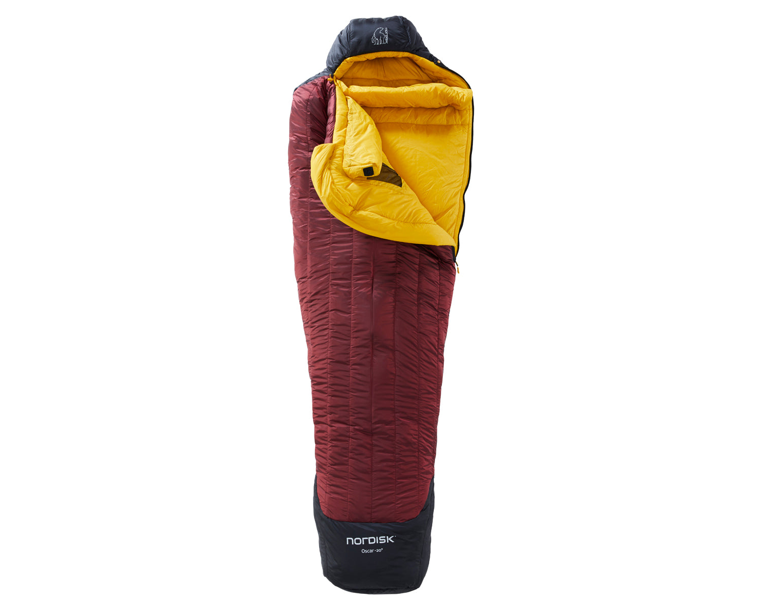 Oscar -20° Mummy Sleeping Bag - Rio Red