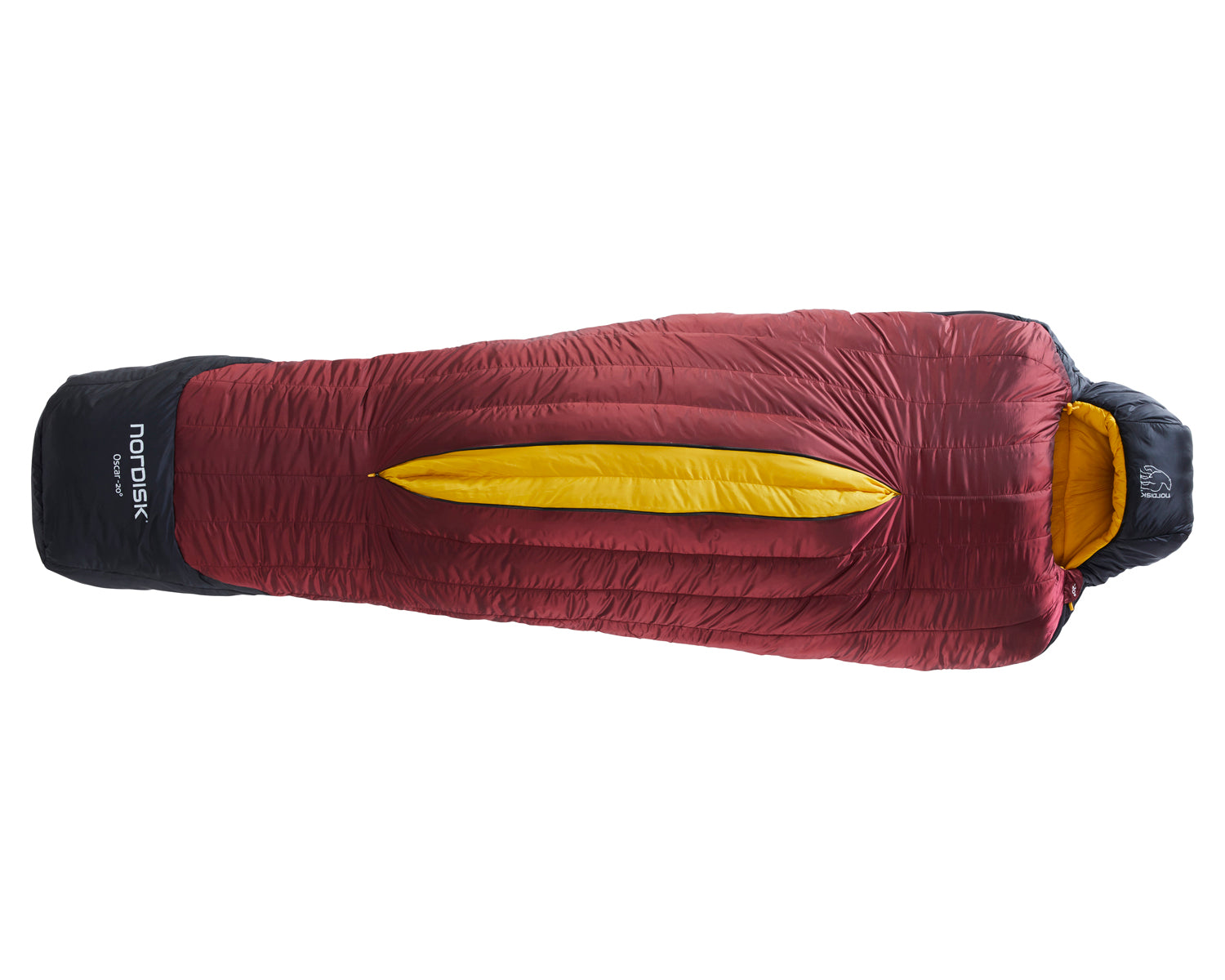 Oscar -20° Mummy Sleeping Bag - Rio Red