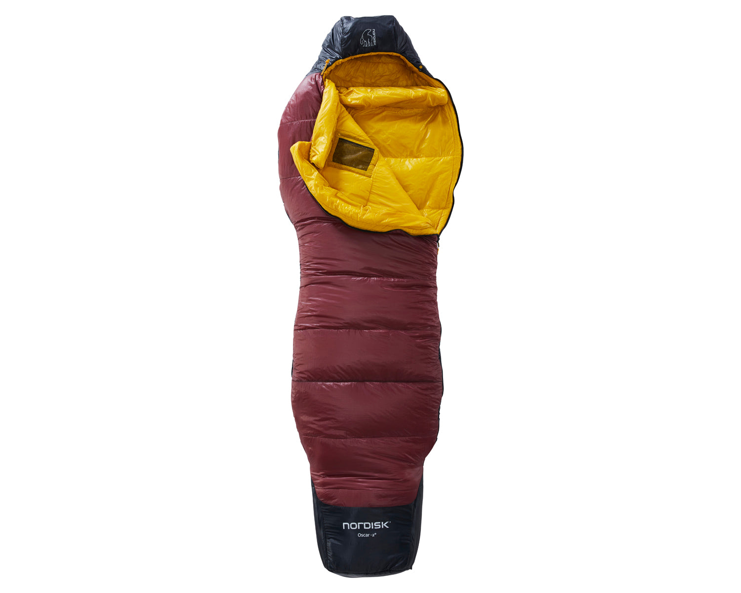 Oscar -2° Curve Sleeping Bag - Rio Red