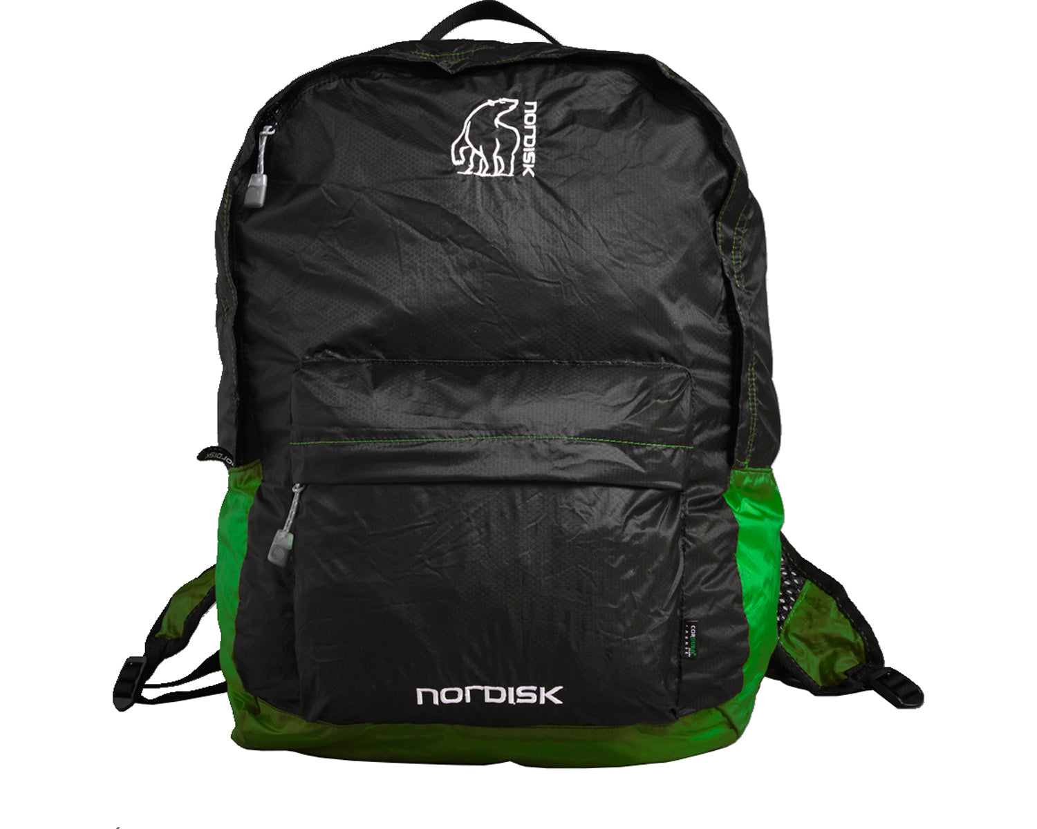 Ribe LW Packable Day Bag - Black/Green
