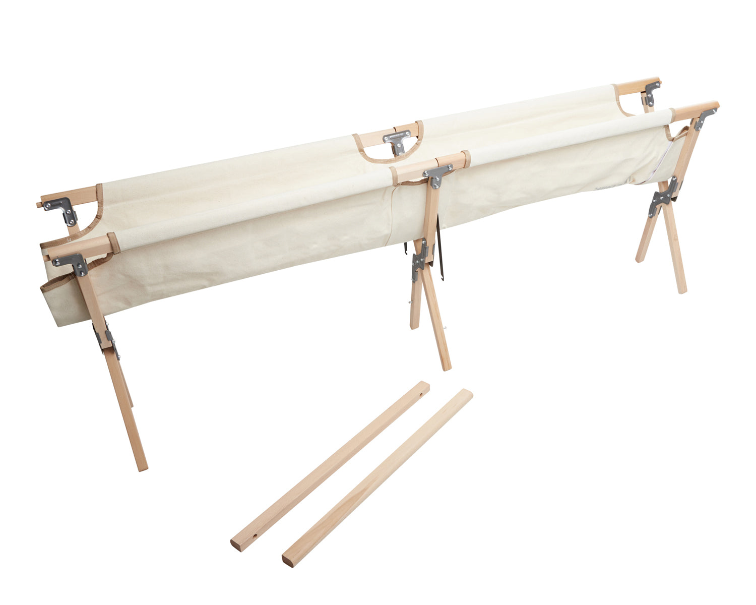 Rold Wooden Bed - Neutral