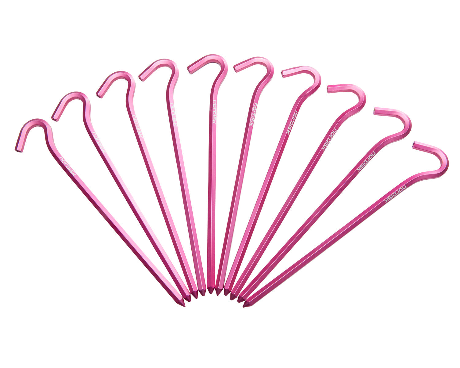 Aluminium Skewer Pegs (10 pcs) - Azalea Cherry Pink