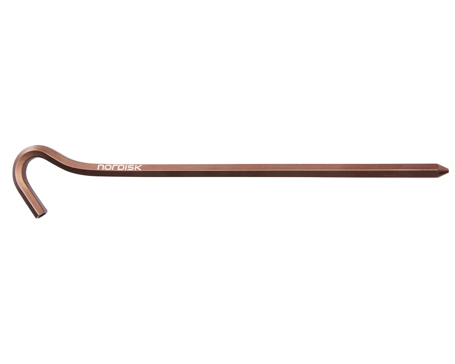 Aluminium Skewer Pegs (10 pcs) - Dachshund Chocolate