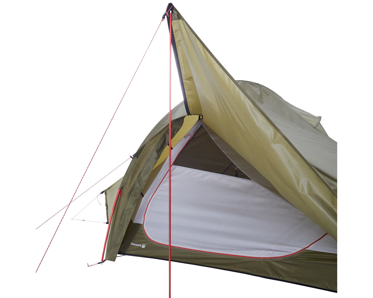 Telemark 2.2 PU Tent - 2 person | Dark Olive