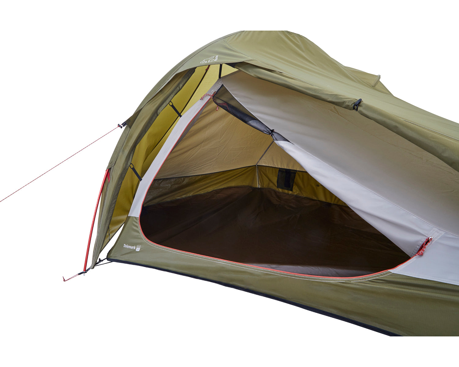 Telemark 2.2 PU Tent - 2 person | Dark Olive