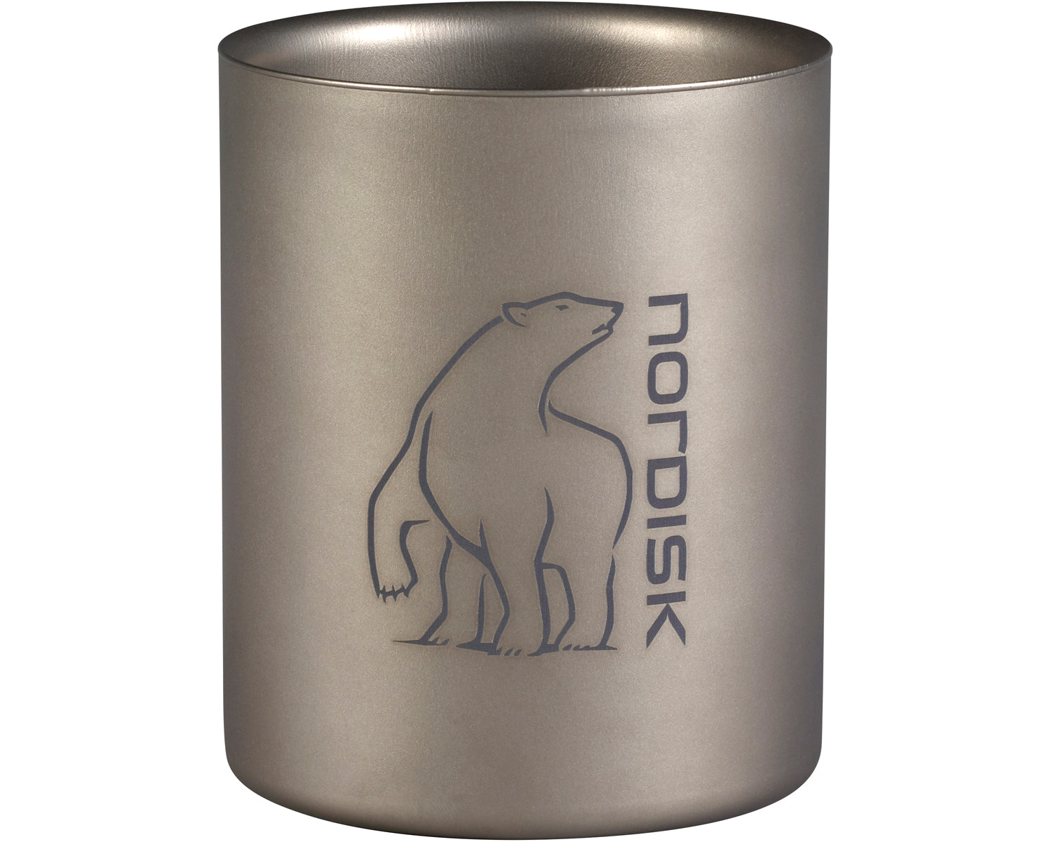 Titanium Mug 450ml - Matt Silver