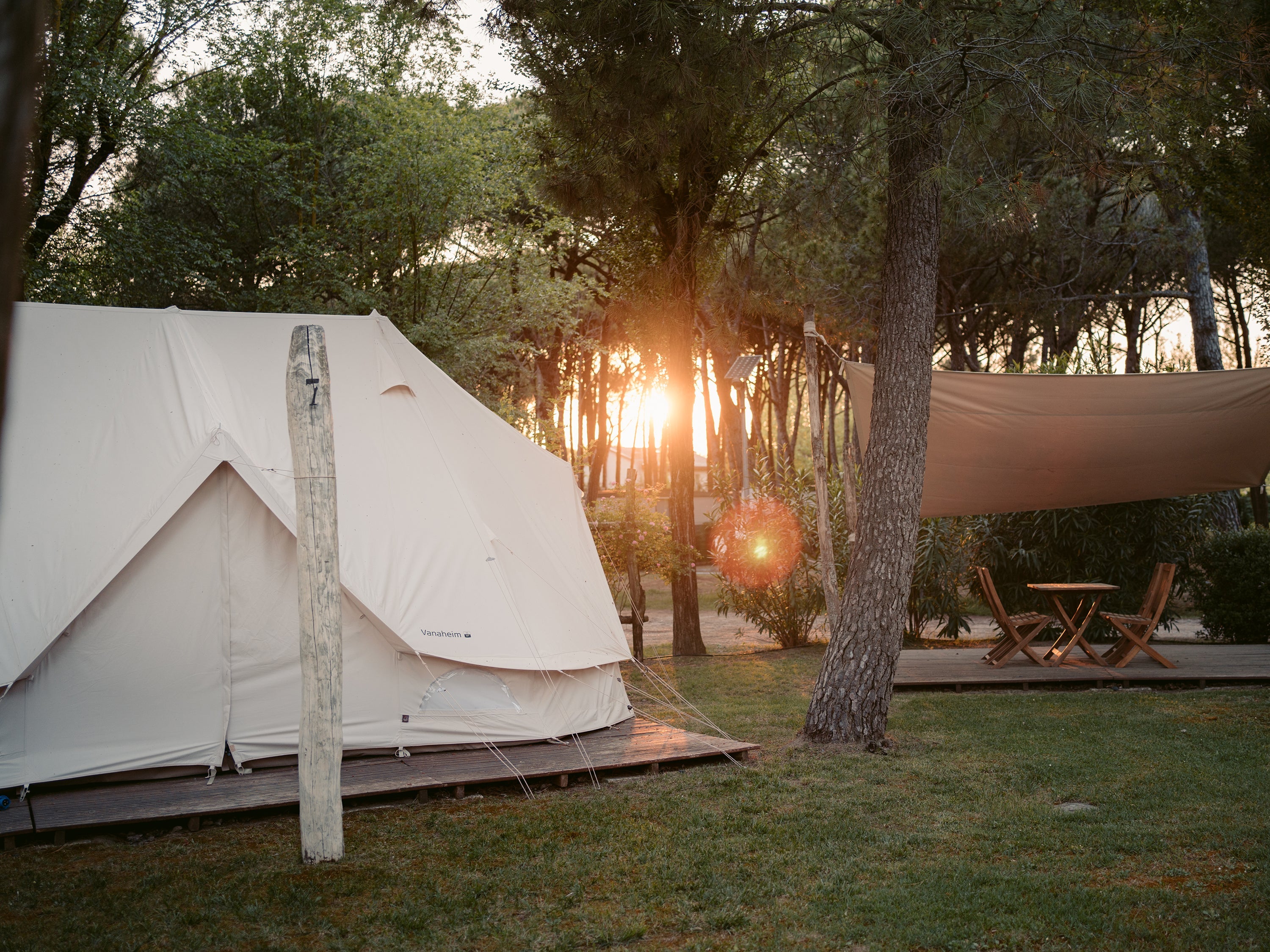 Vanaheim 40 Glamping Tent - 40 m² | 16 person | Sandshell