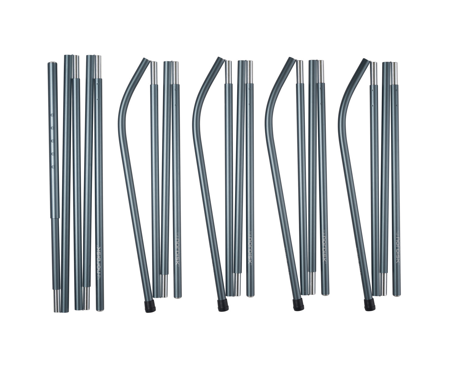 Vimur 4.8 Spare Pole Set - Aluminium