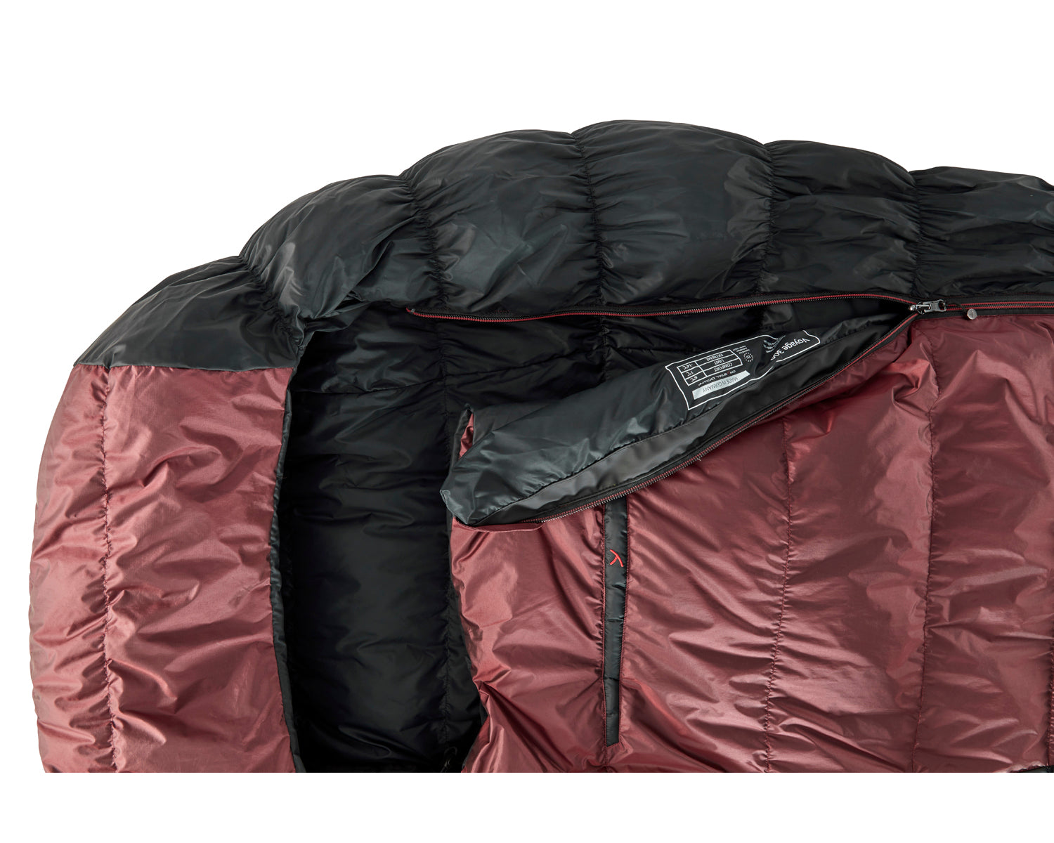 Voyage 300 Sleeping Bag - Left Zip | Ribbon Red