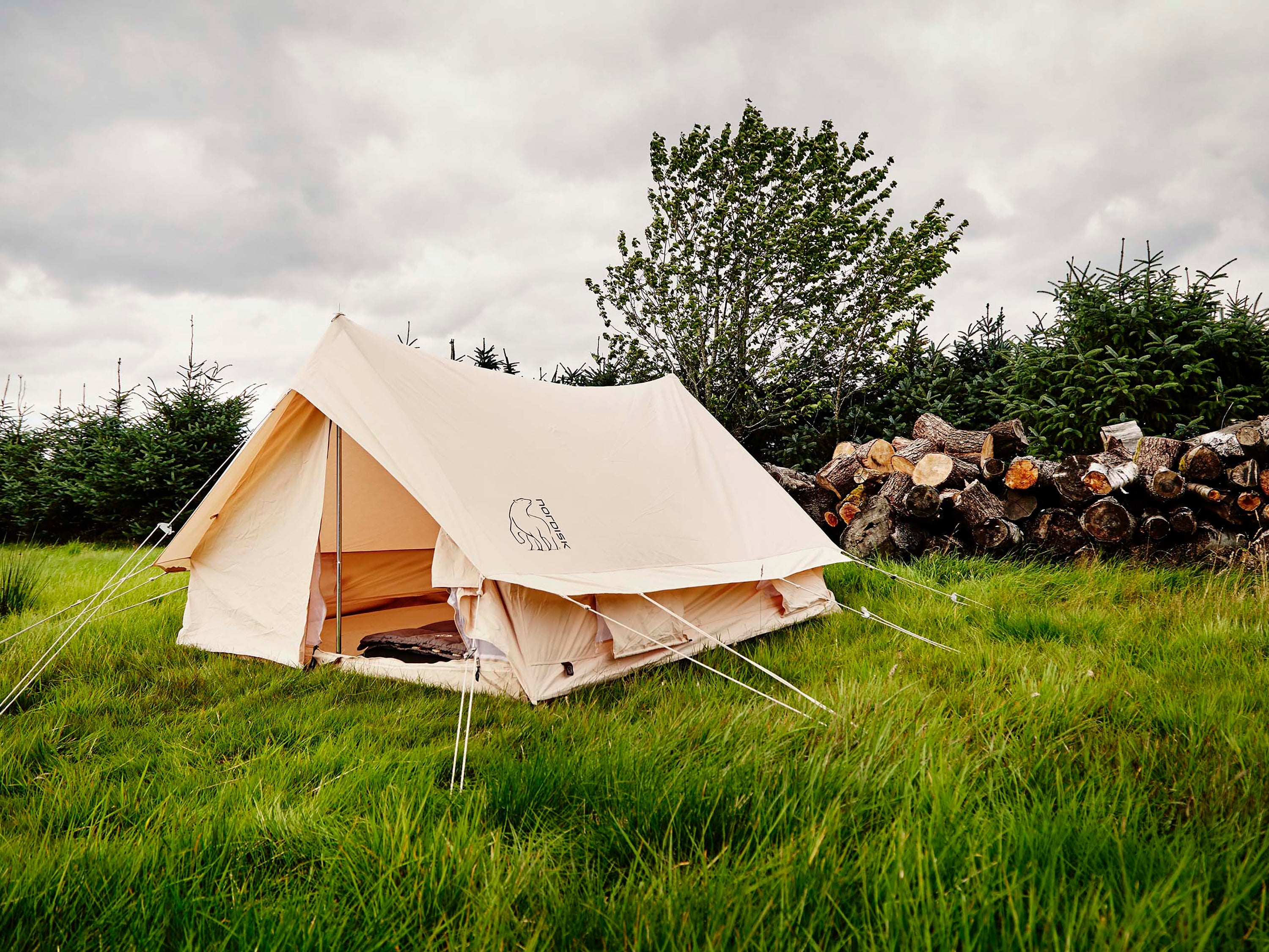Ydun 5.5 Glamping Tent - 5.5 m² | 4 person | Sandshell