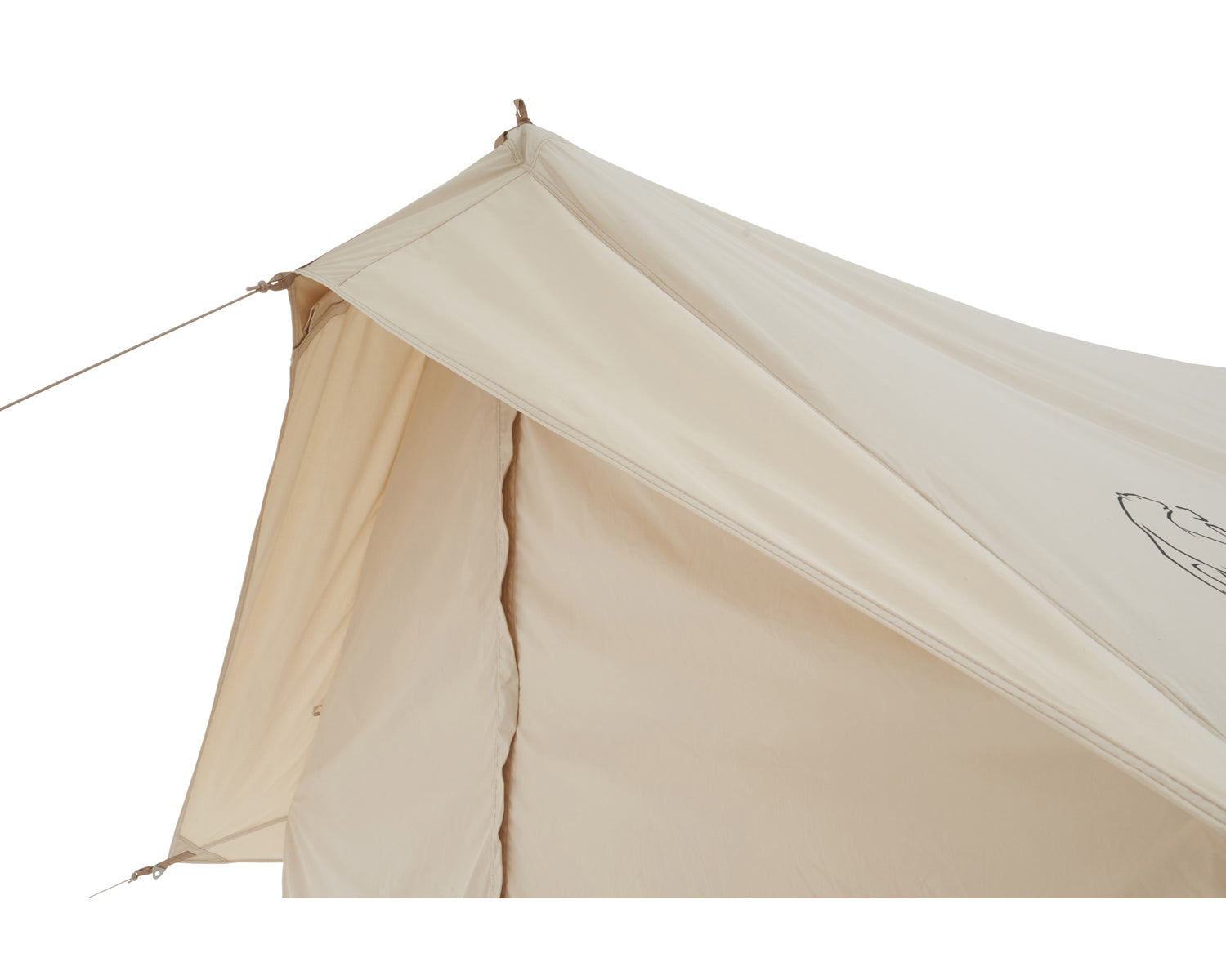 Ydun Sky 5.5 Glamping Tent - 5.5 m² | 4 person | Sandshell