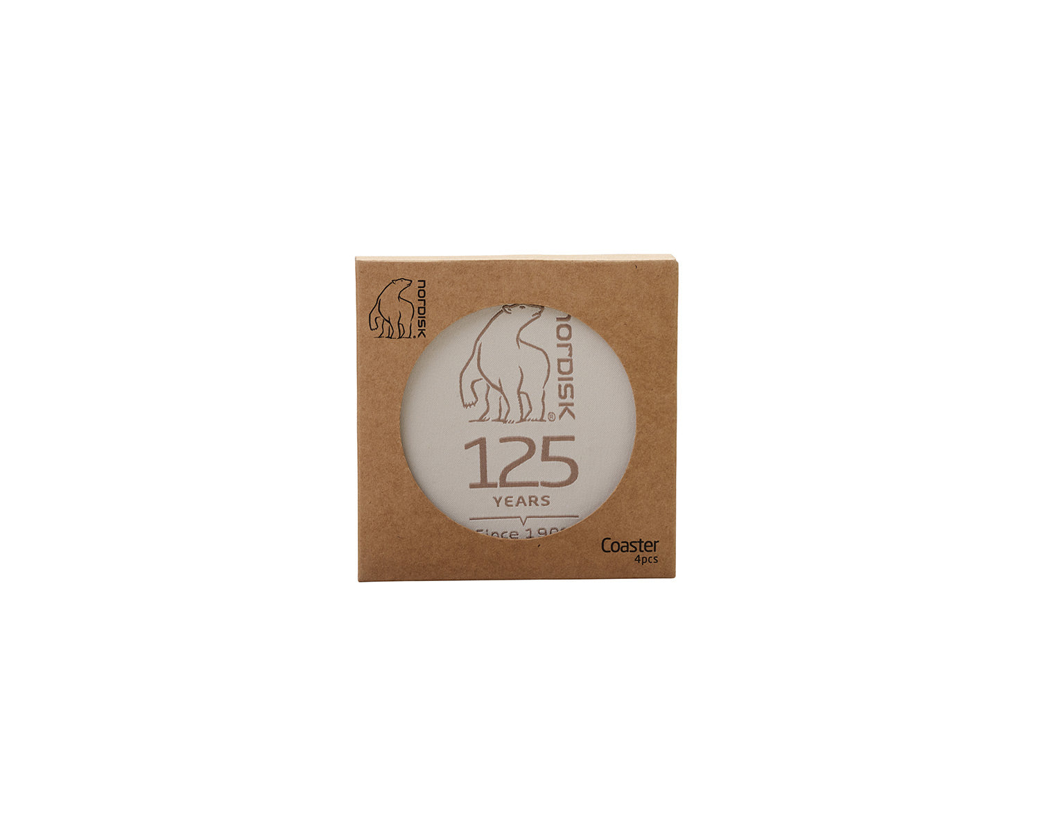 125 Years Coaster Set (4-pack) - Sandshell