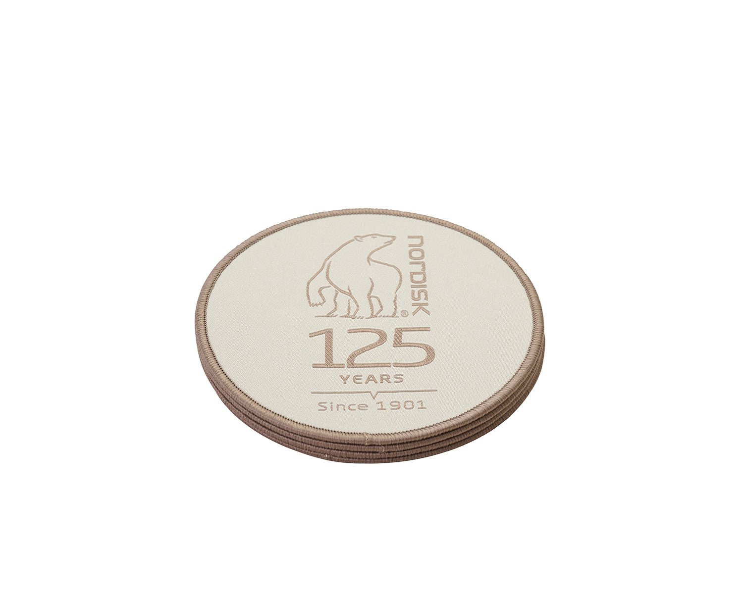 125 Years Coaster Set (4-pack) - Sandshell