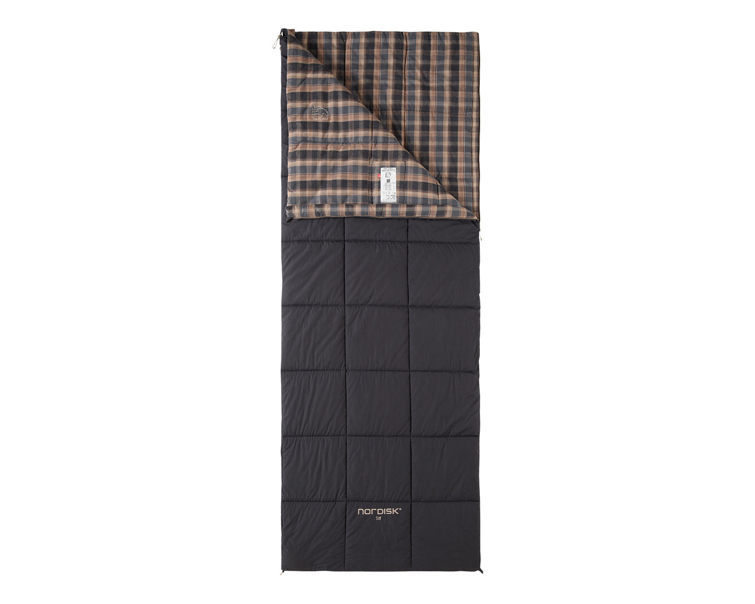アウトドア寝具 Y(DOT) BY NORDISK DOWN BLANKET NAVY Sif ±0° Blanket Sleeping Bag - Obsidian Black