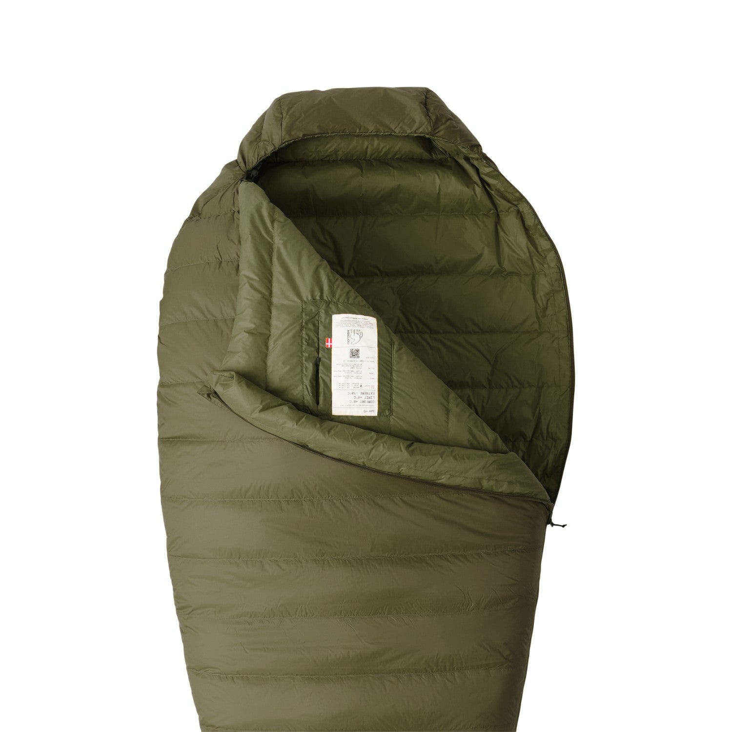 Iver +5° Mummy Sleeping Bag - Forest Night Green