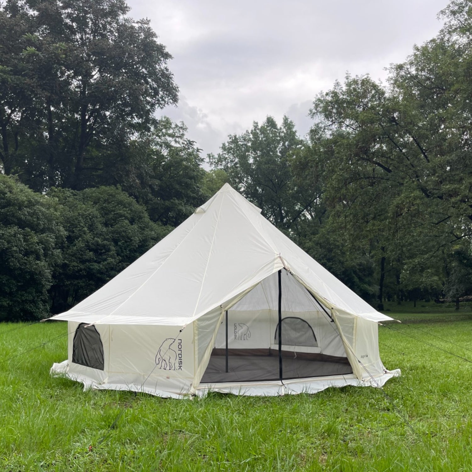 新品 ノルディスク Asgard 12.6 PU Pristine White Asgard 12.6 PU Tent 12.6 m² | Nordisk Scandinavian Shelter
