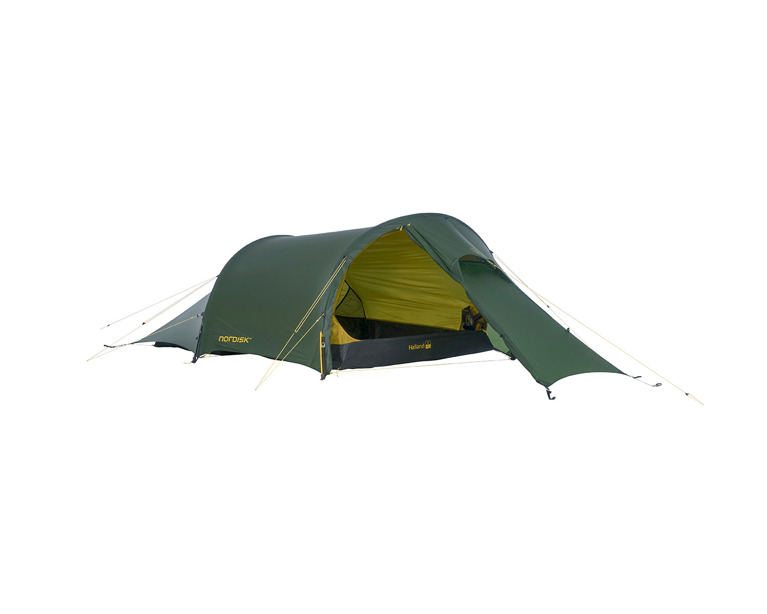 NORDISK Halland 2 LW Tent 緑 純正フットプリント付 Halland 2 LW tent - 2 person - Forest Green