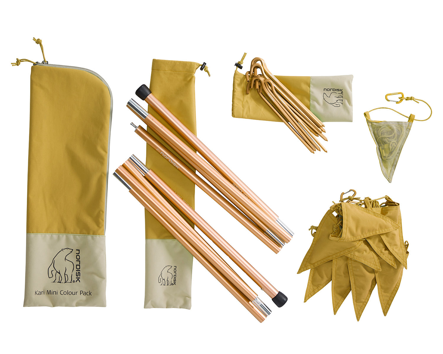 新品 NORDISK Kari Mini Colour Pack ブラウン Kari Mini Colour Pack | Premium Outdoor Gear from Nordisk