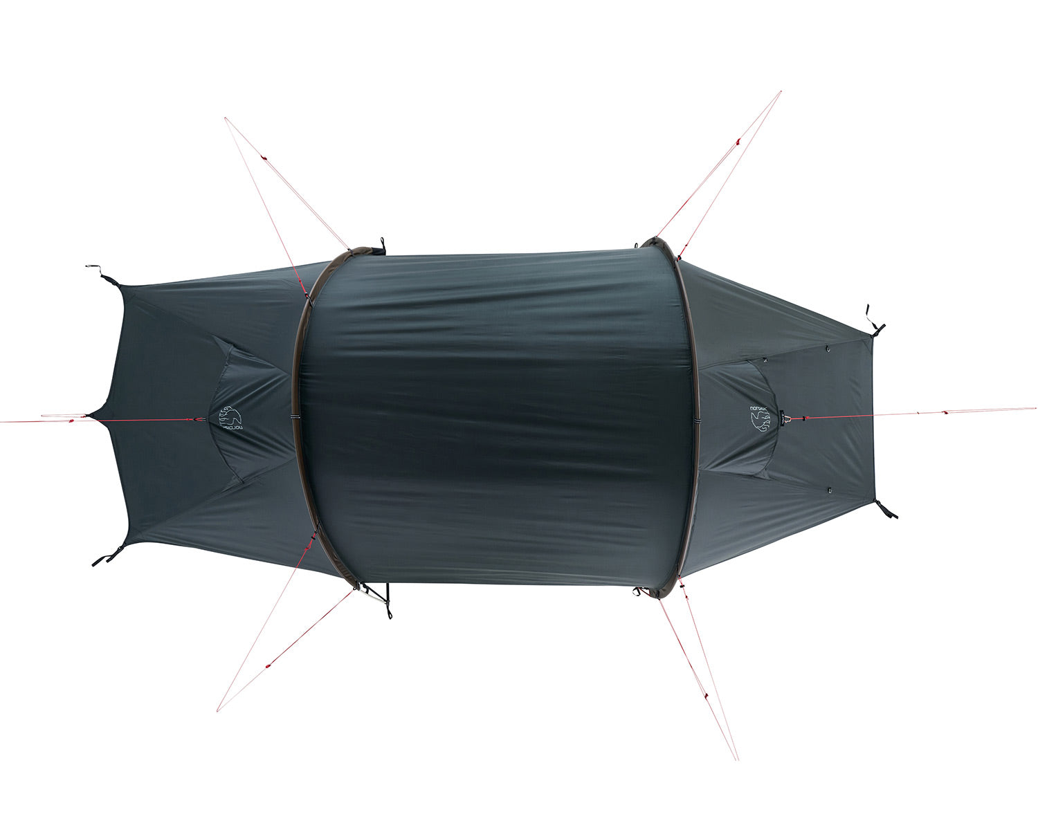 Halland 2 PU (2.0) Tent - 2 person | Jet Set Black