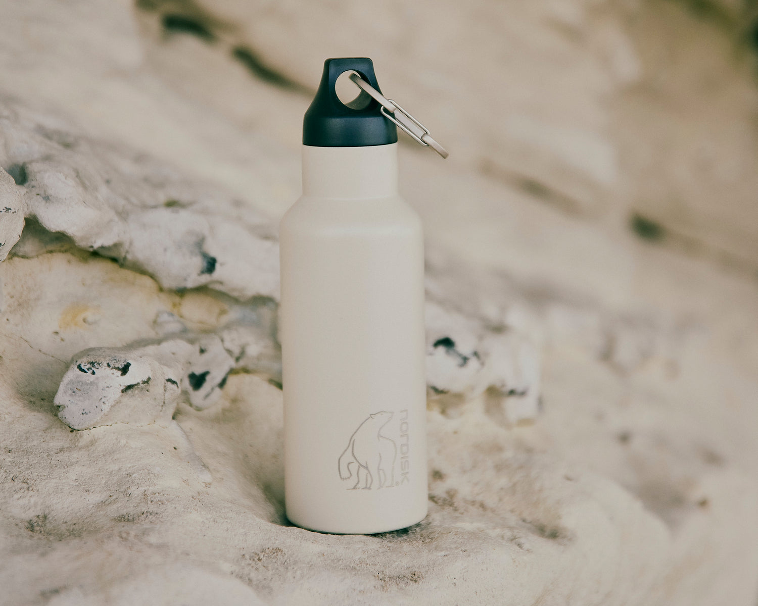 Steel Drinking Bottle 500ml - Sandshell