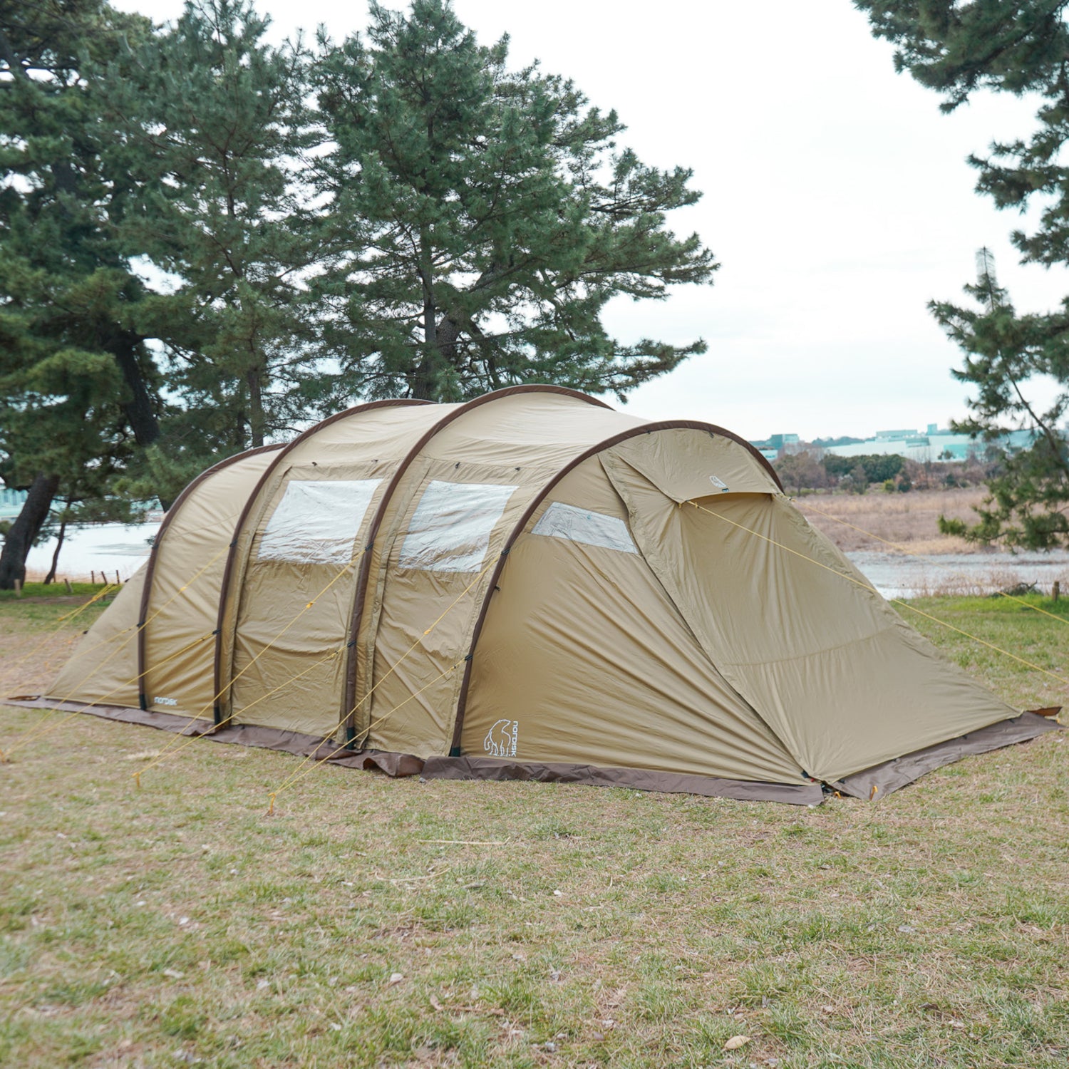 Reisa 6 PU Tent with skirt 6 person | Nordisk Shelter