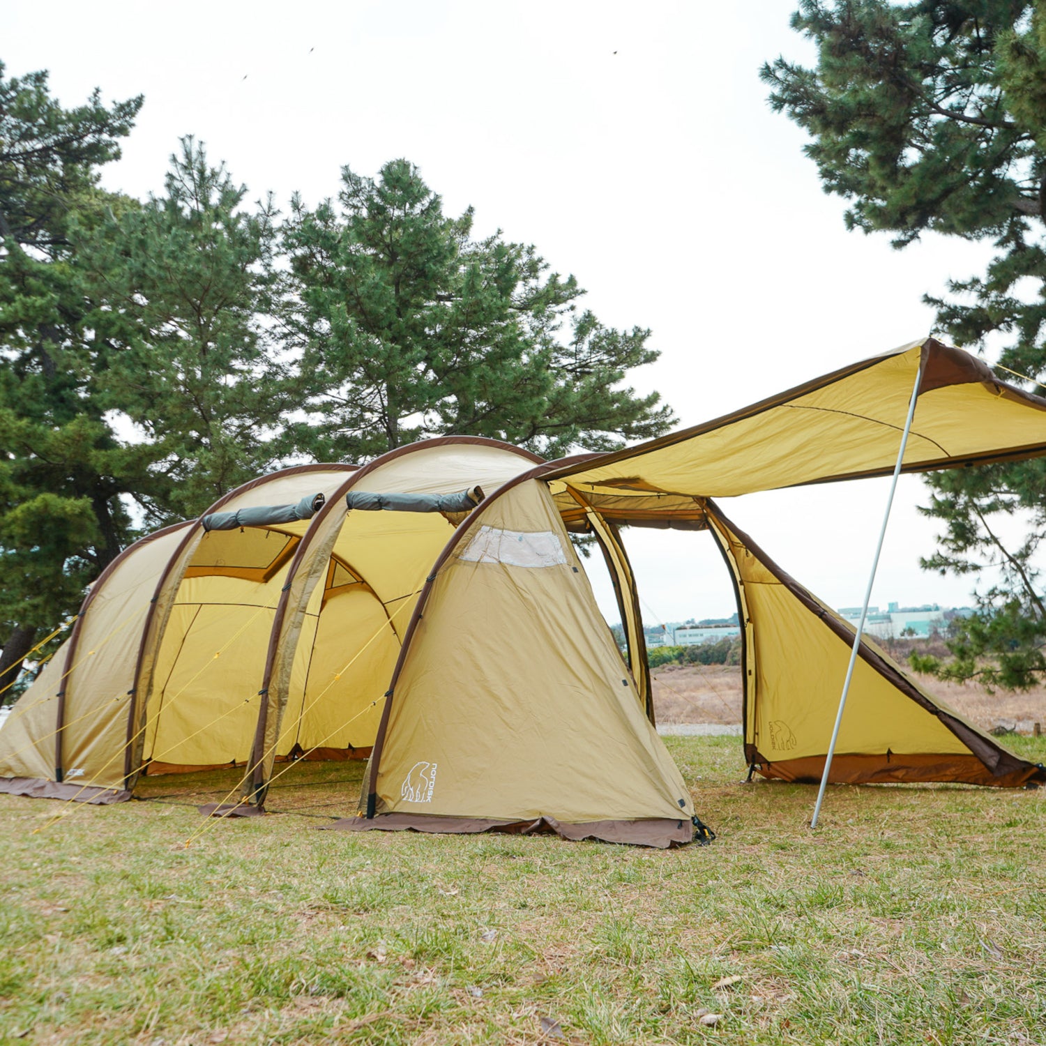 Reisa 6 PU Tent with skirt 6 person | Nordisk Shelter