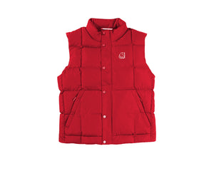 125 Years Caravan Unisex Down Vest - Samba Red