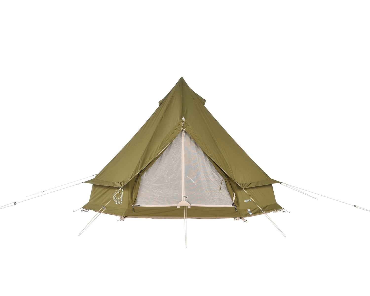 Asgard 7.1 Glamping Tent - 7.1 m² | 3 person | Green Khaki