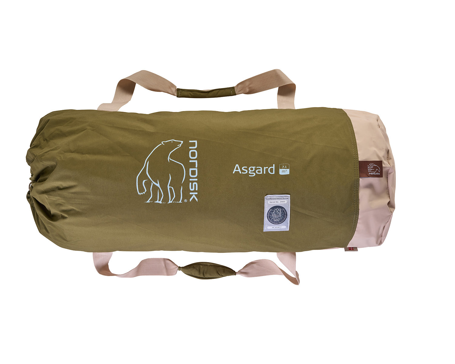 Asgard 7.1 Glamping Tent - 7.1 m² | 3 person | Green Khaki