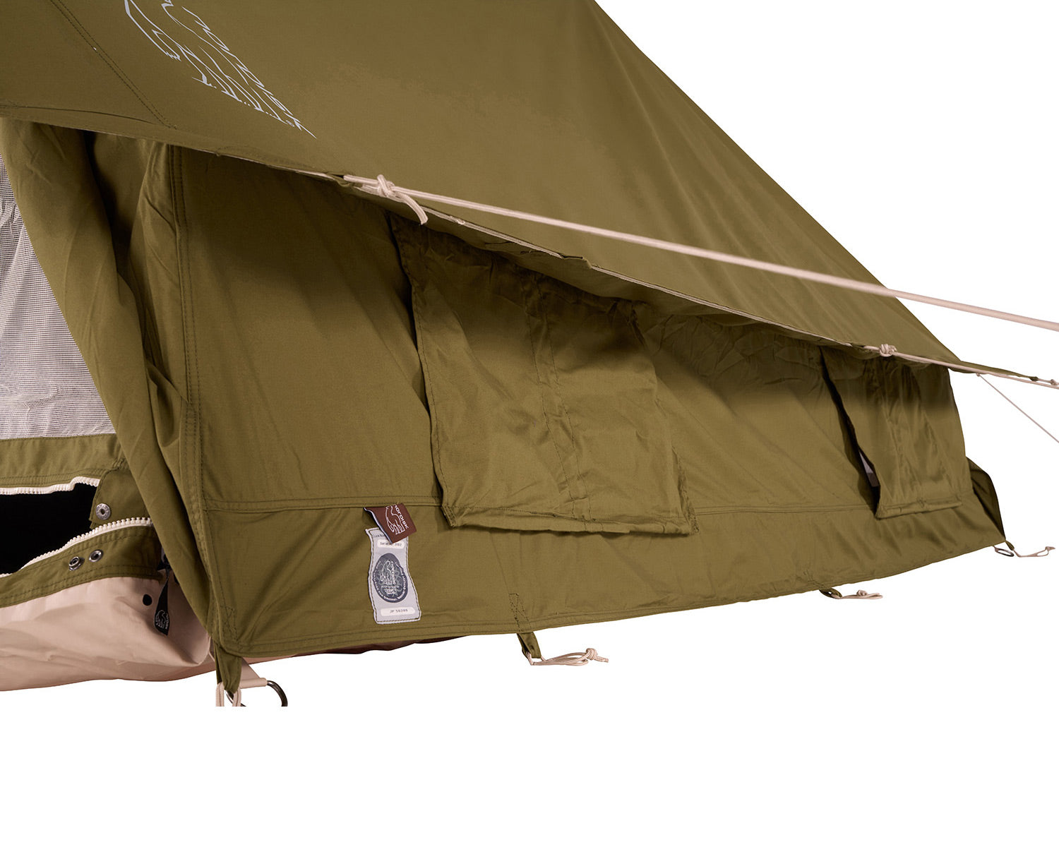 Ydun 5.5 Glamping Tent - 5.5 m² | 4 person | Green Khaki