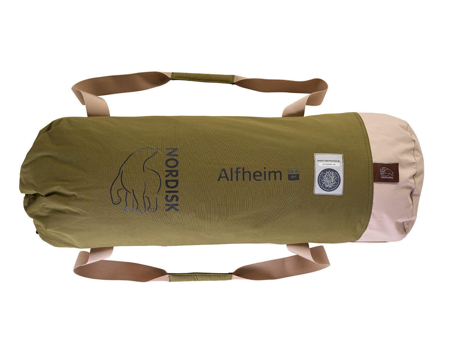 Alfheim 12.6 Glamping Tent - 12.6 m² | 6 person | Green Khaki
