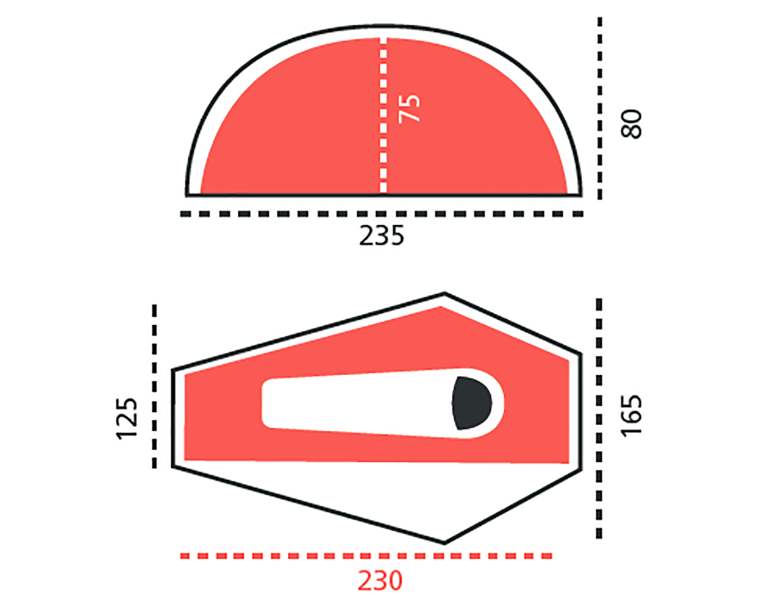 Apex 1 Tent - 1-2 person | Blue Grass