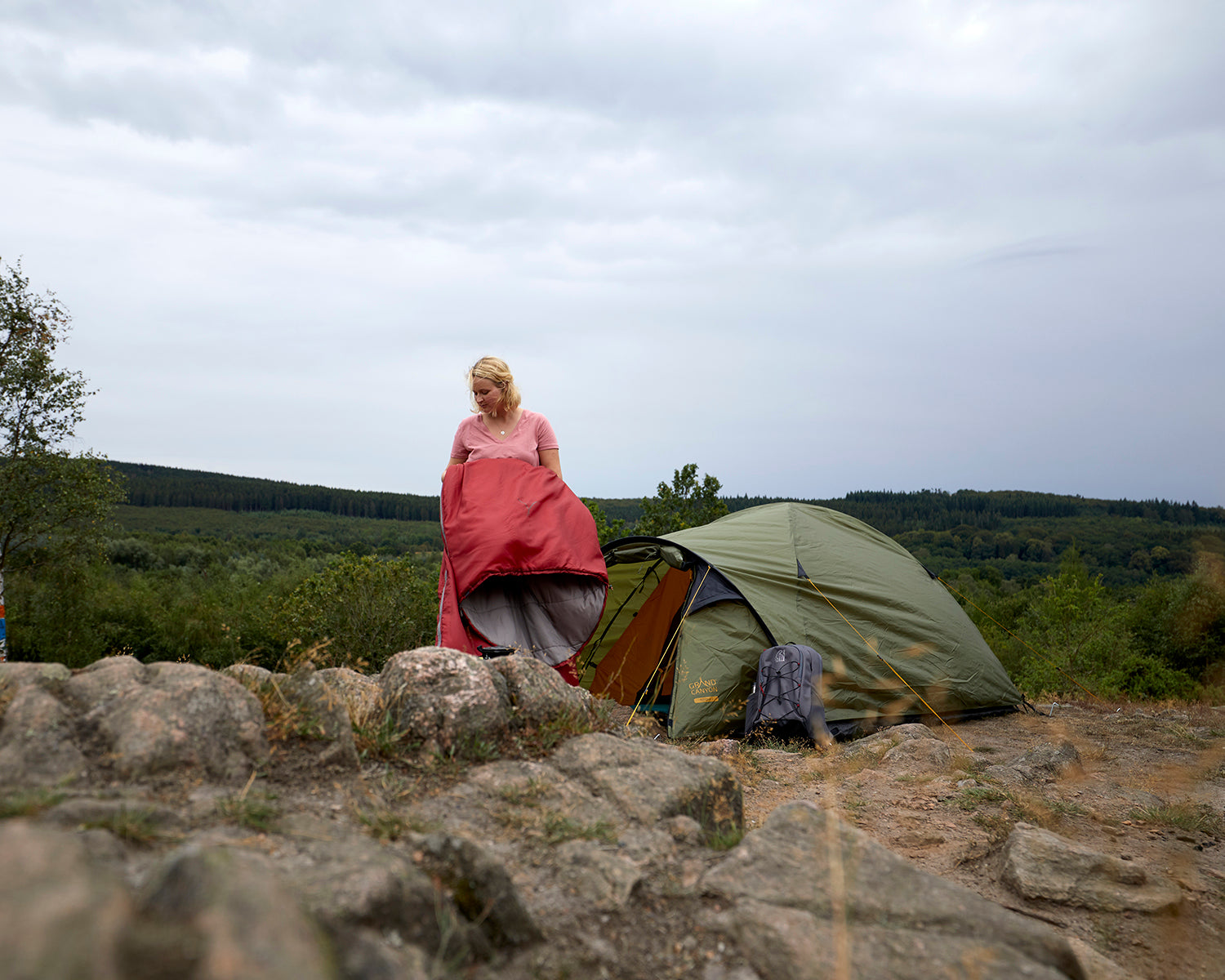 Topeka 2 Tent Alu - 2 person | Capulet Olive