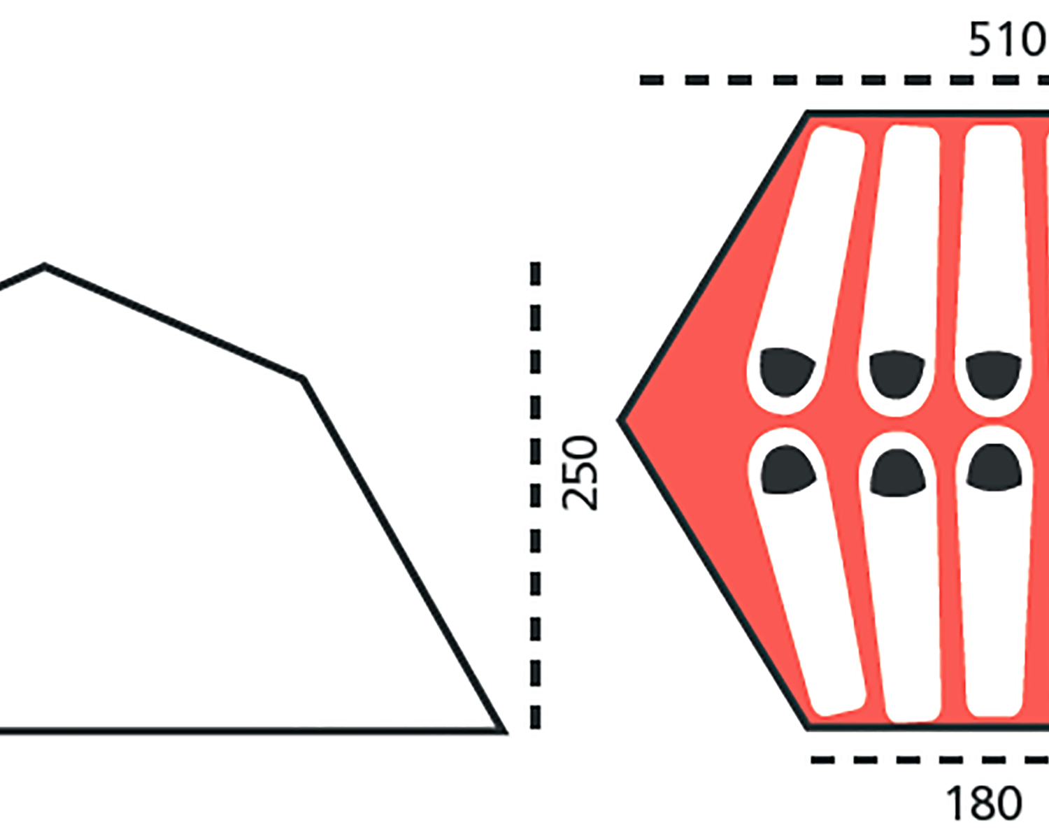 Black Knob 10 Tent - 10 person | Mojave Desert Sand